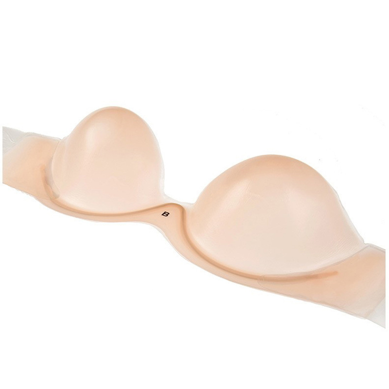 Backless Bra Sticky - Plus size sutiã de silicone feminino