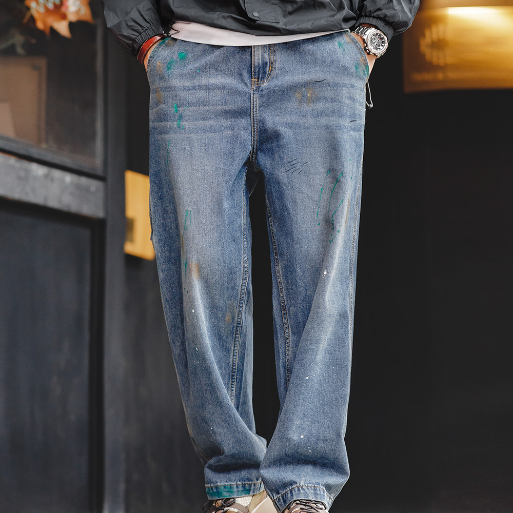 Levis Jeans 501 - Maden Calças jeans masculinas azul claro