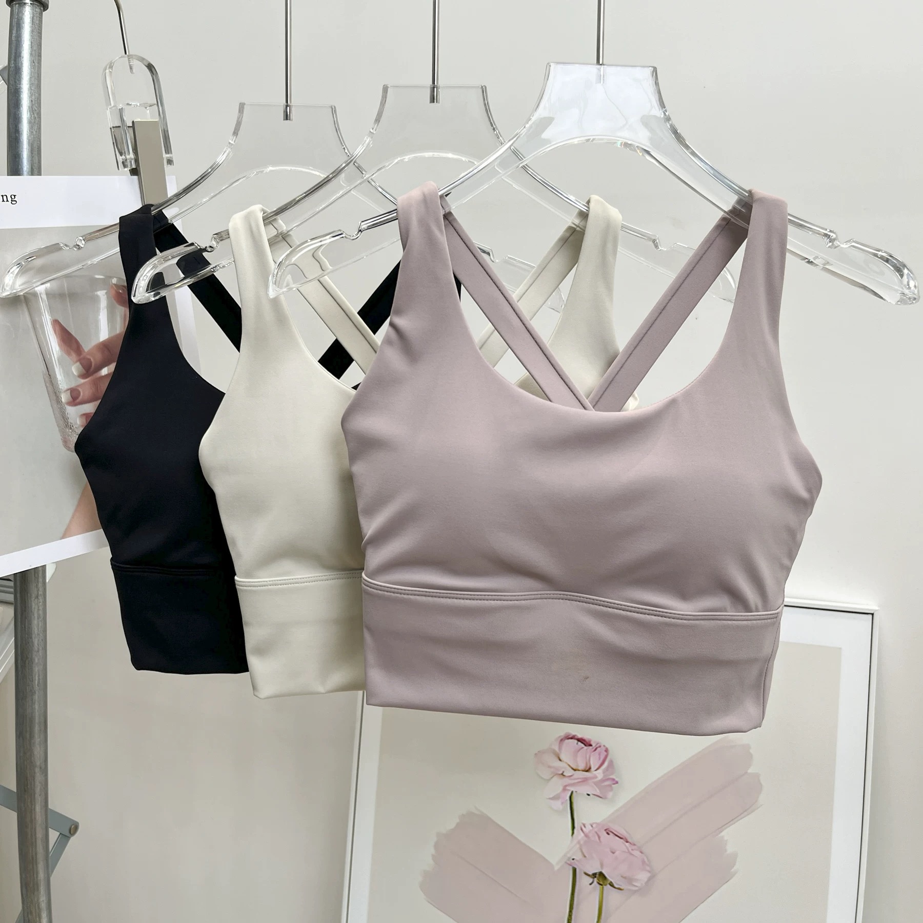 Sutiã esportivo à prova de cho - Minimizer Bra Women avaliação e preço