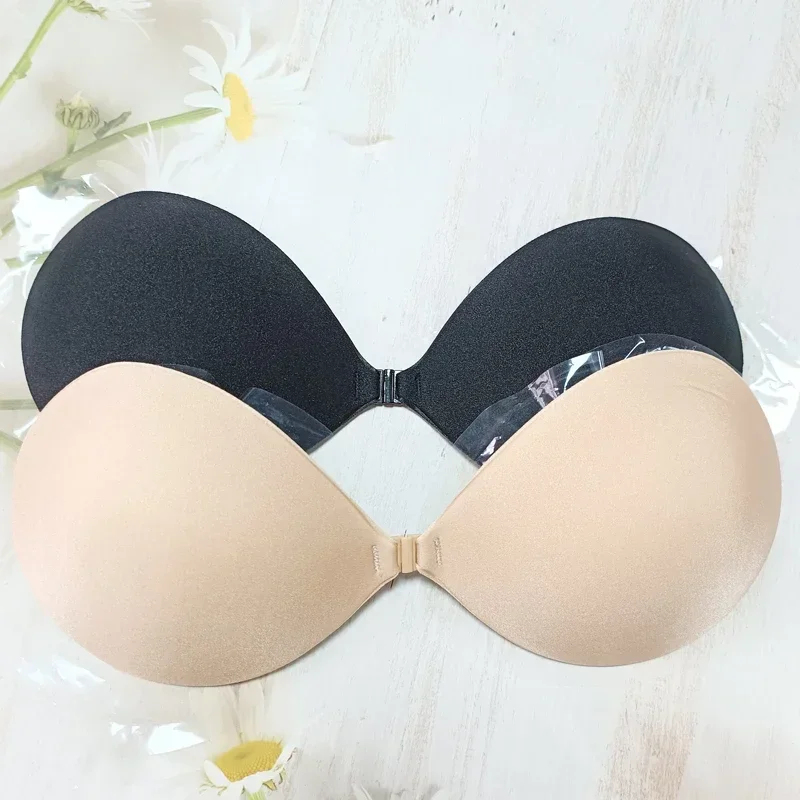 1/2 Peças Sutiã Invisível Ades - Push Up Bra Silicone avaliação e preço