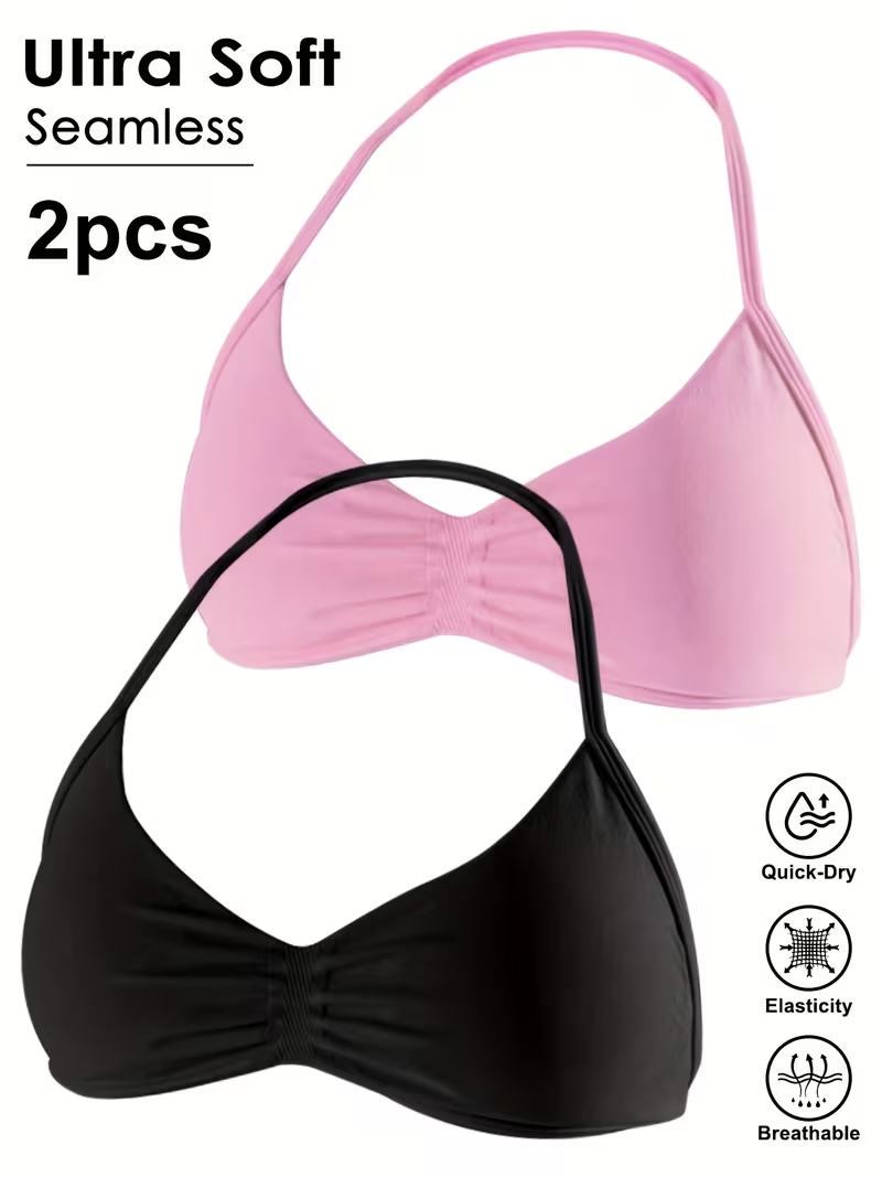 2 peças Top Cropped Feminino S - Minimizer Bra Women avaliação e preço